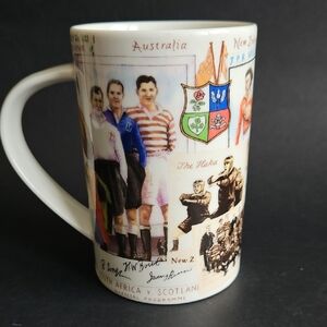 Dunoon Stoneware Mug Rugby Sporting Classics Richard Partis